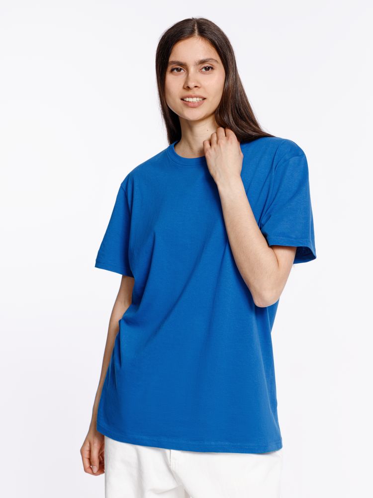 Футболка унисекс Streetwise, ярко-синяя-4