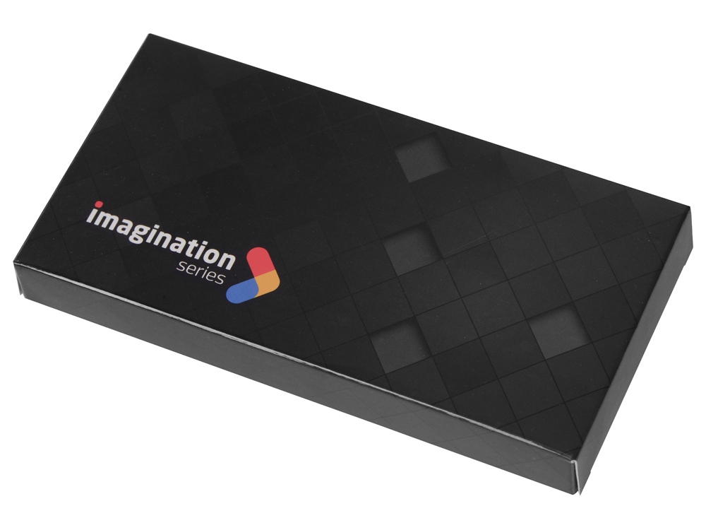 Портативное зарядное устройство Render с полноцветной, 5000 mAh, черный-9