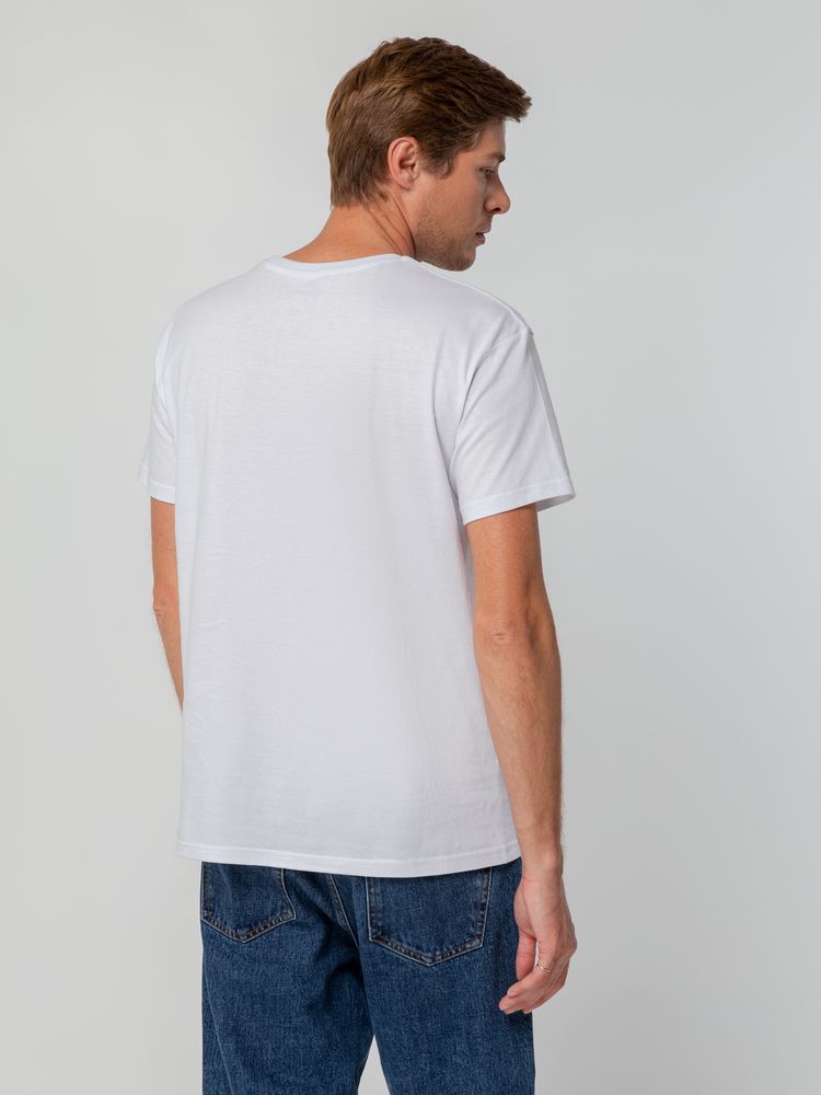 Футболка унисекс T-bolka 140, белая-5