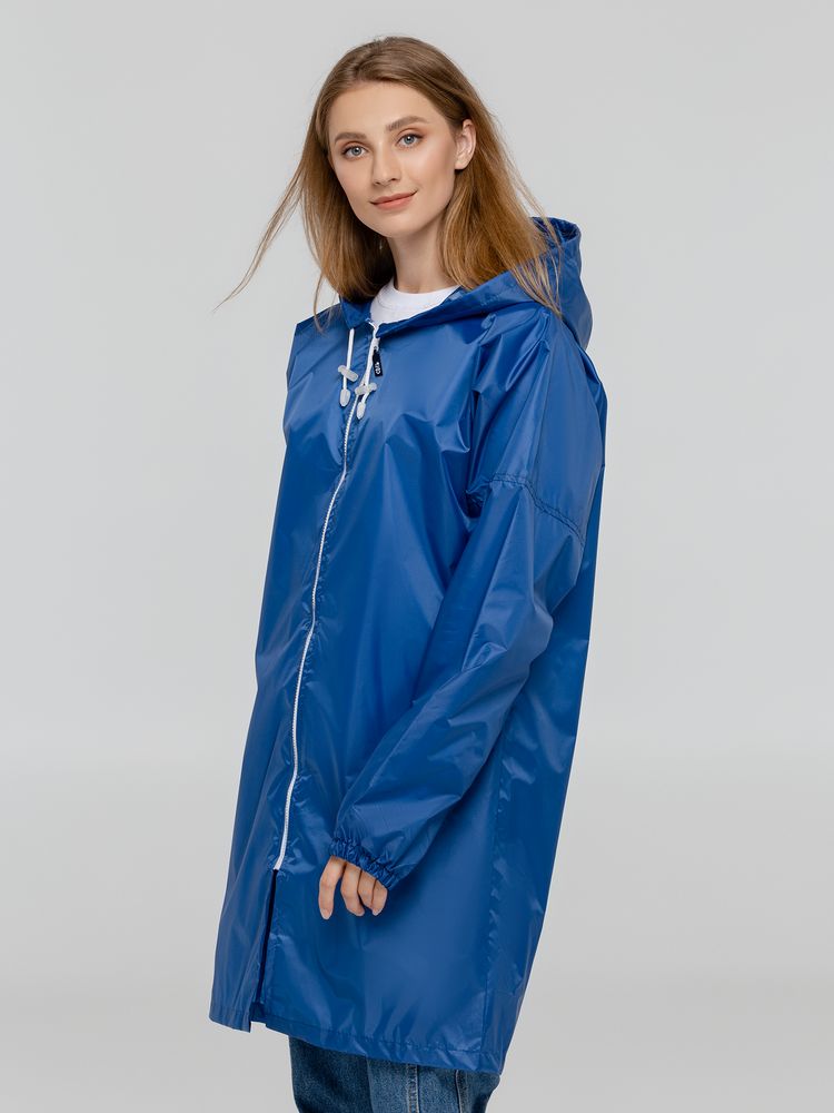 Дождевик «Воплащение ума», ярко-синий-1