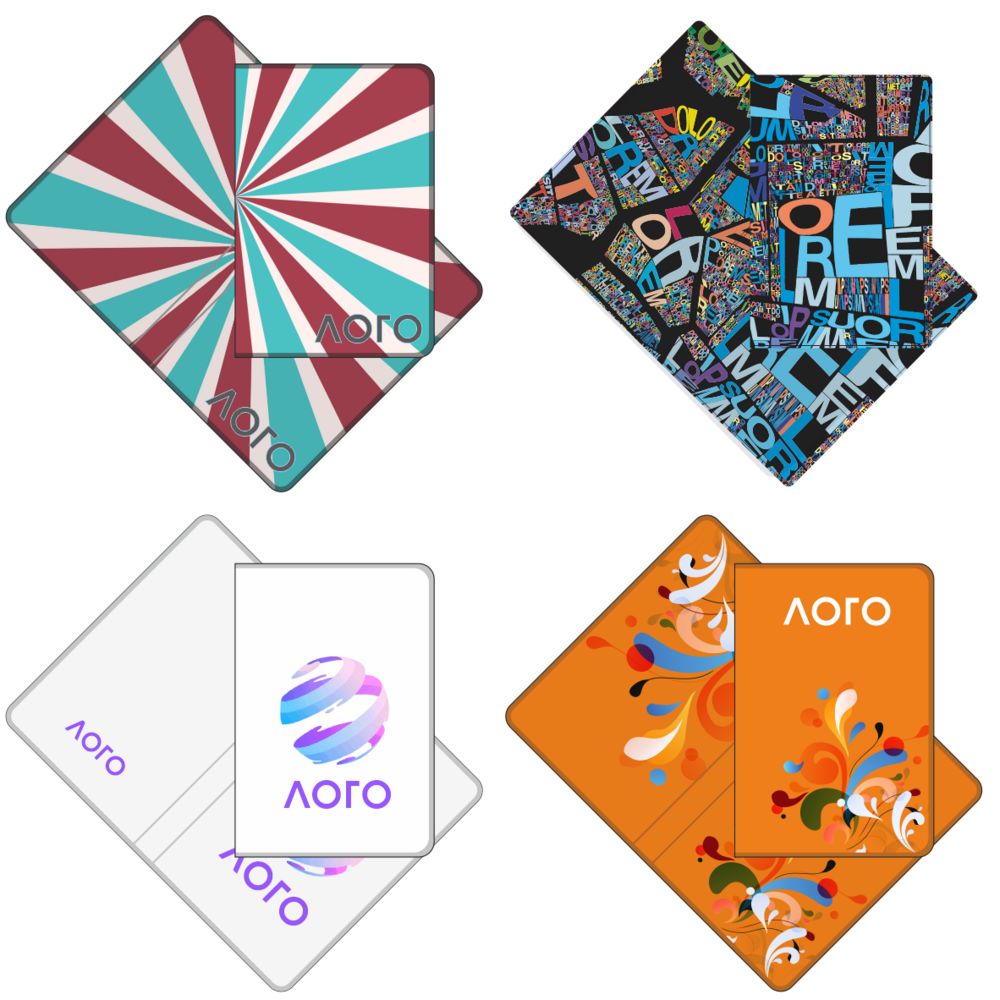 Обложка для паспорта Devon Print на заказ-1