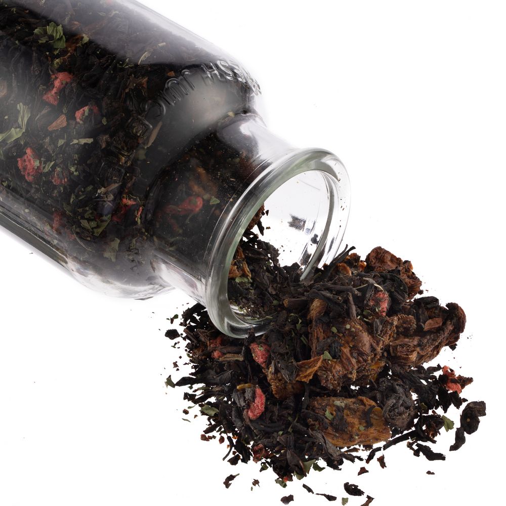 Чай «Сокочай», черный с ананасом, клубникой и мятой-1