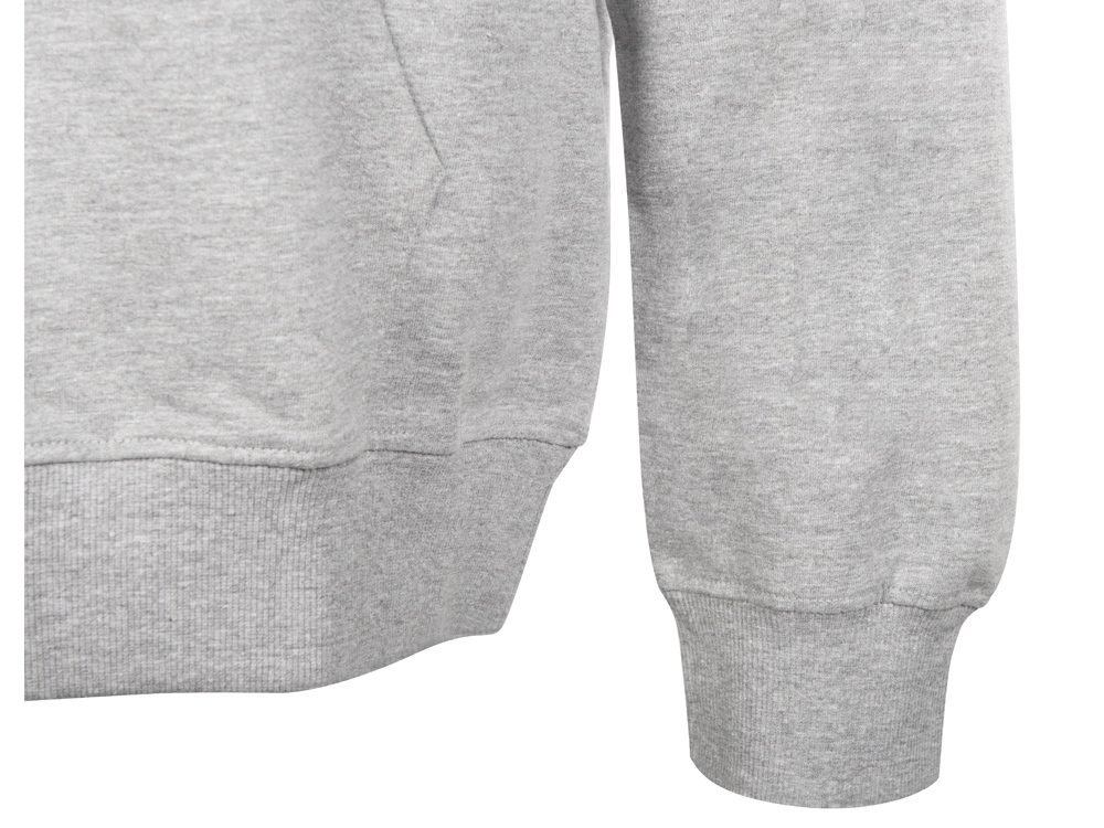 Худи Warsaw, футер 220гр, серый меланж-11