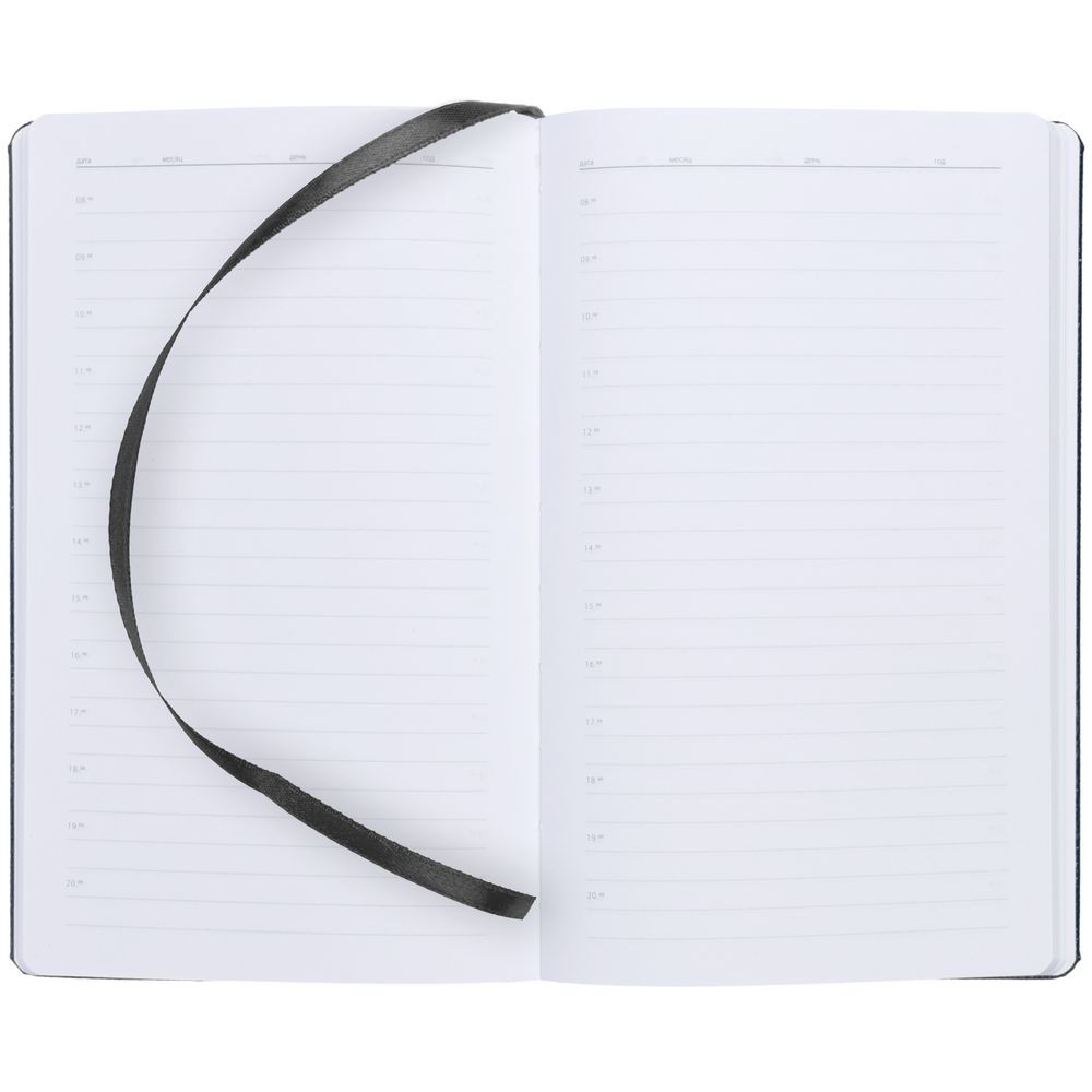 Ежедневник Nova, недатированный, черный-2