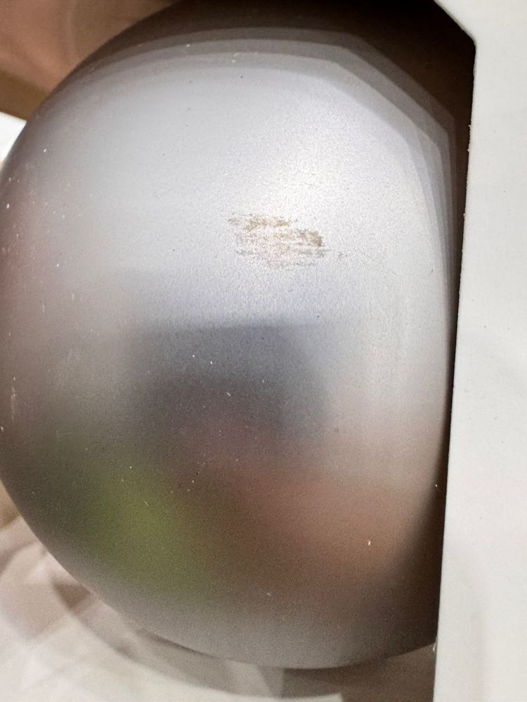 Оформительский шар Finery, 10 см, матовый серебристый-3