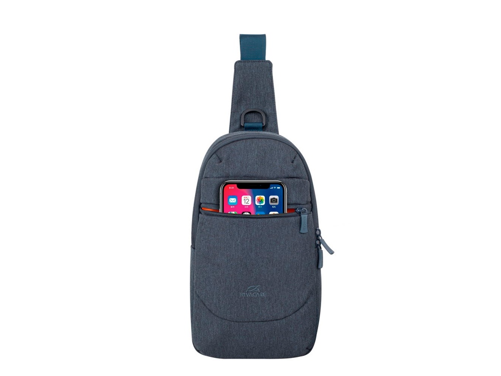 RIVACASE 7711 dark grey сумка слинг для мобильных устройств /12-3