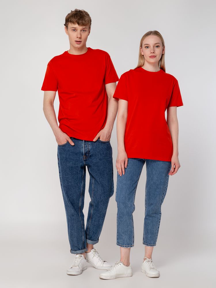 Футболка унисекс T-Bolka 160, красная-7