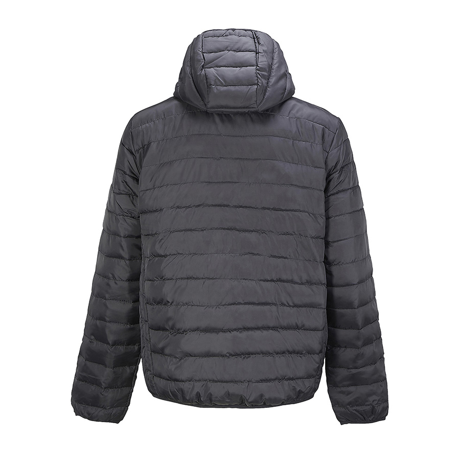 Куртка мужская "STREAM HOODED" 280 Т, черный-2