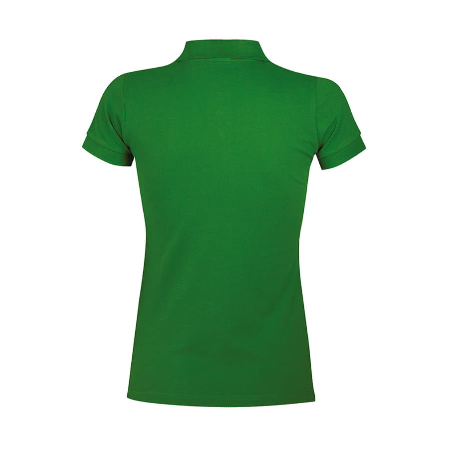 Поло женское PORTLAND WOMEN 200, зеленый, серый-4