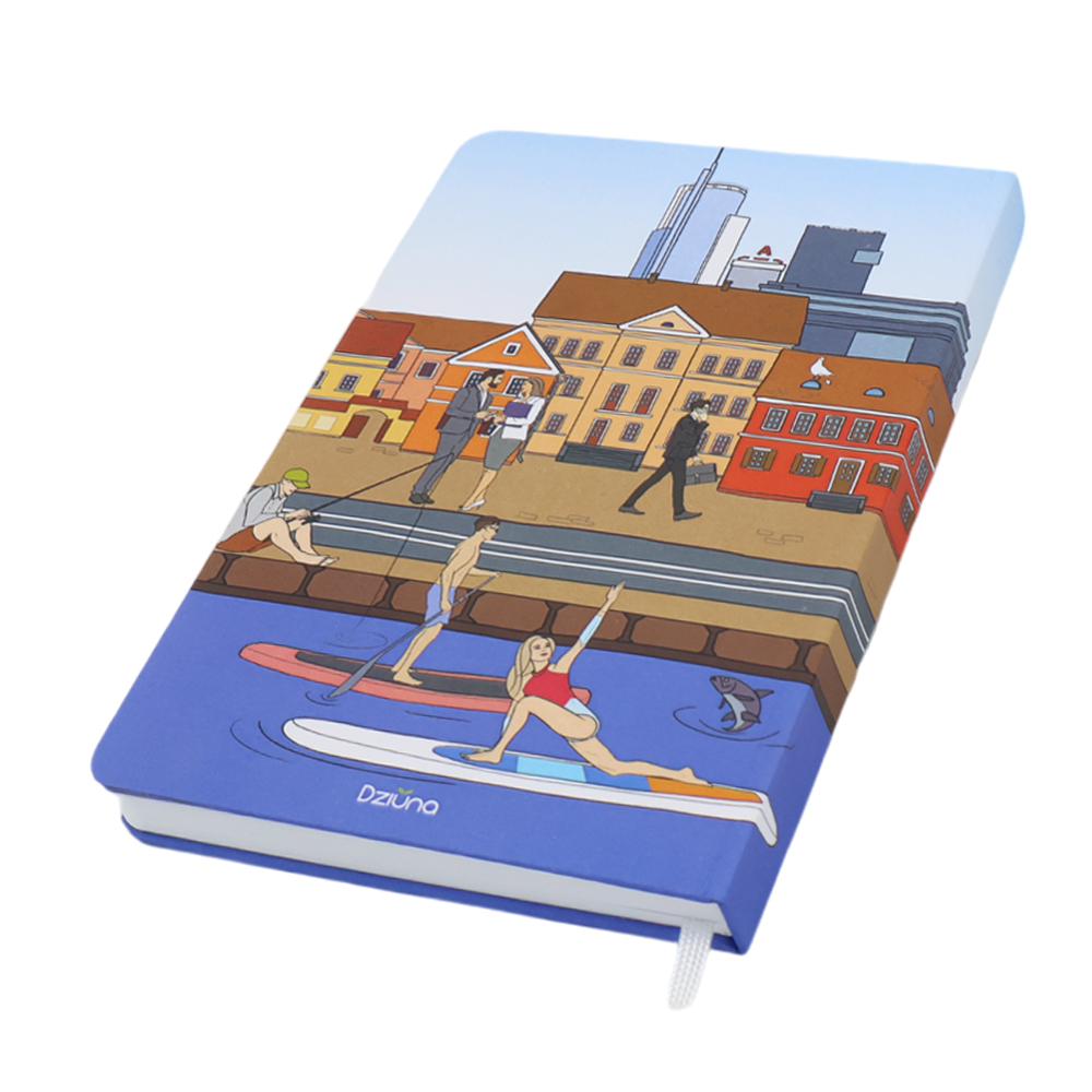 Записная книжка A6 Dziuna Немига в линейку 10, Немига-1