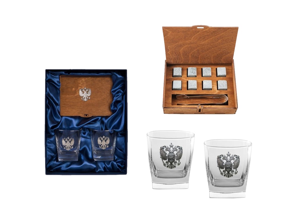 Набор для виски с  камнями для охлаждения-0