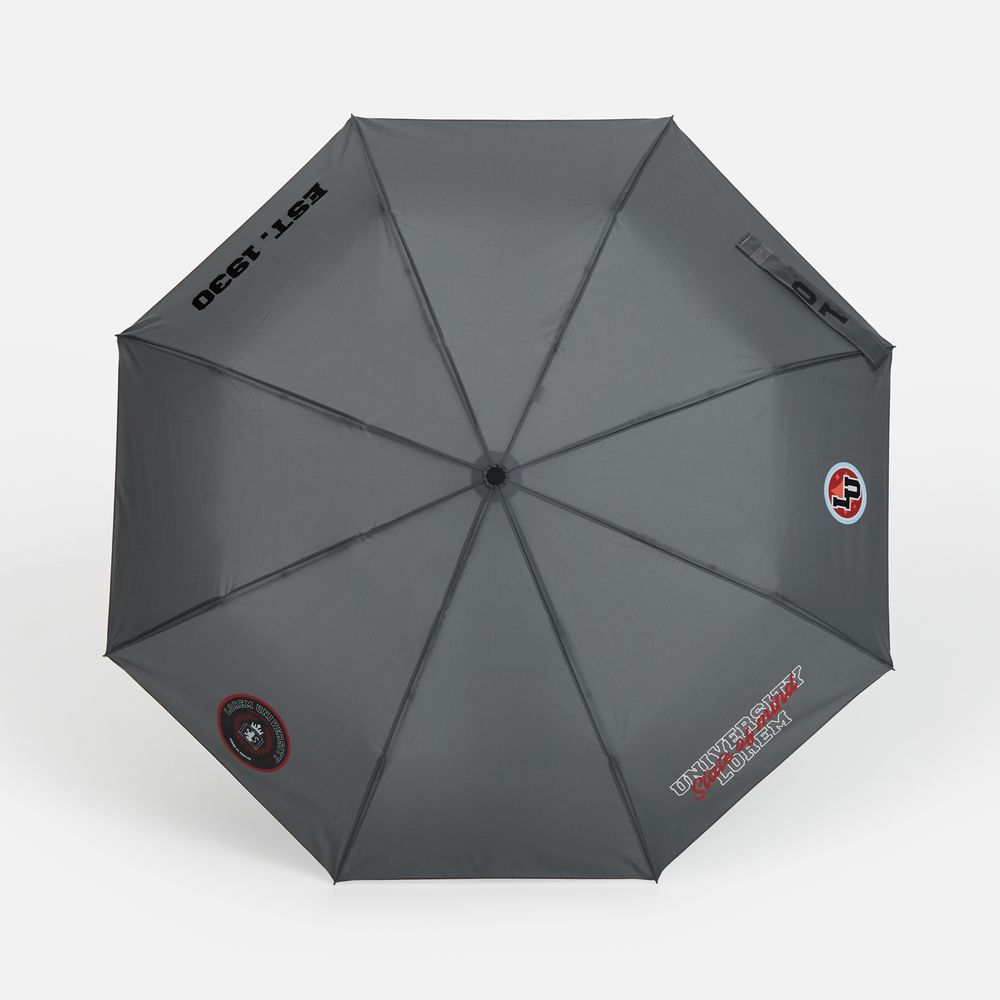 Зонт складной Brellix, серый-3