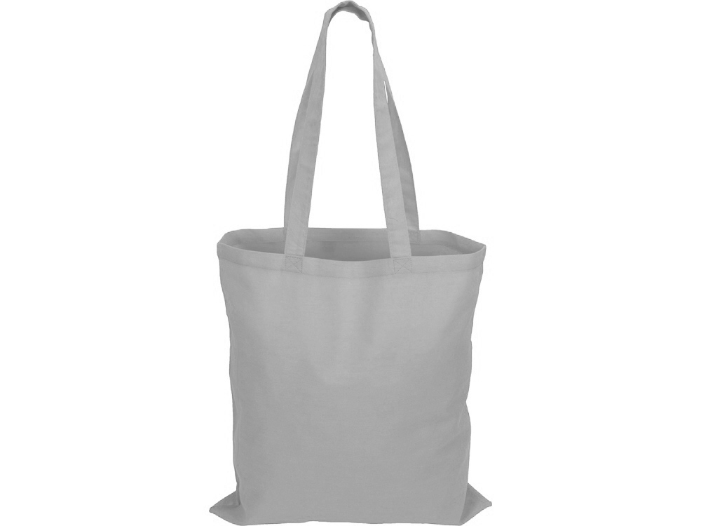 Сумка для шопинга Carryme 140 хлопковая, 140 г/м2, серый-2