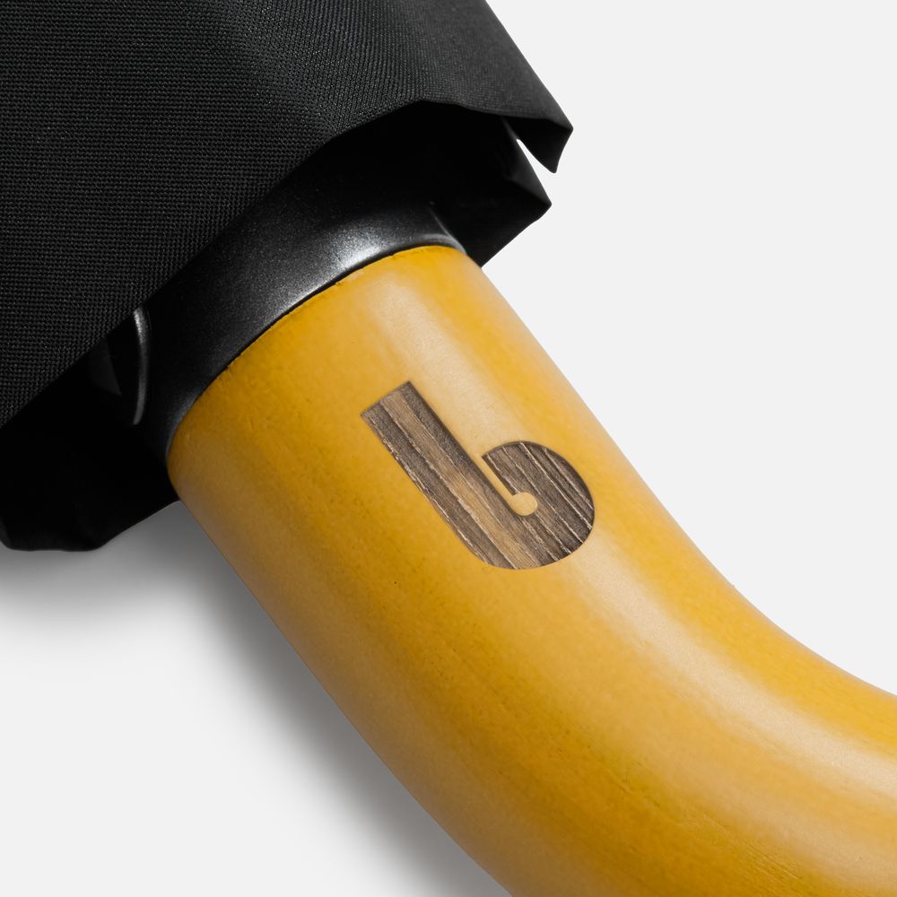 Зонт складной Classic, черный-7