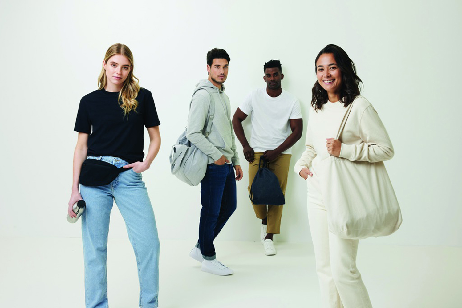 Свитшот Iqoniq Denali из переработанного неокрашенного хлопка, унисекс, 340 г/м²-41