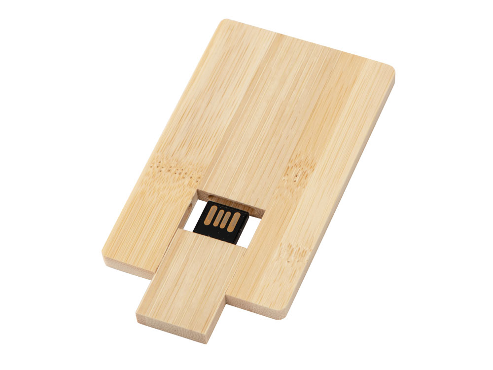 USB 2.0- флешка на 32 Гб Bamboo Card-2