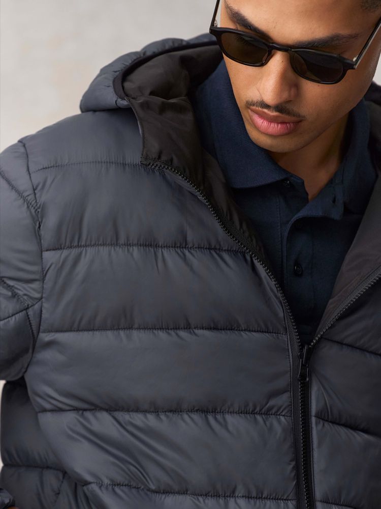 Куртка-парка унисекс Reverse, темно-синяя-7