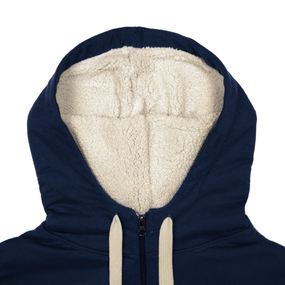 Толстовка на молнии Kulonga Sherpa, темно-синяя-2