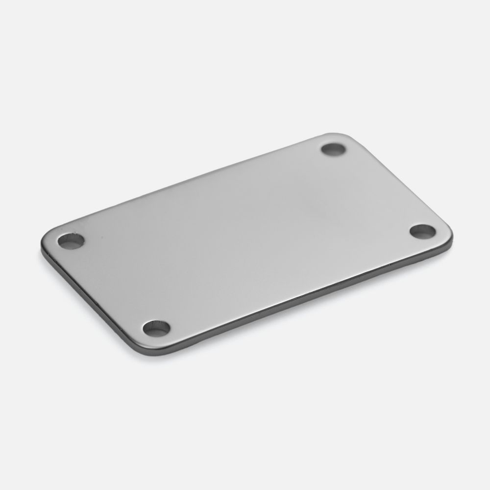 Шильдик металлический Furo, серебристый-1