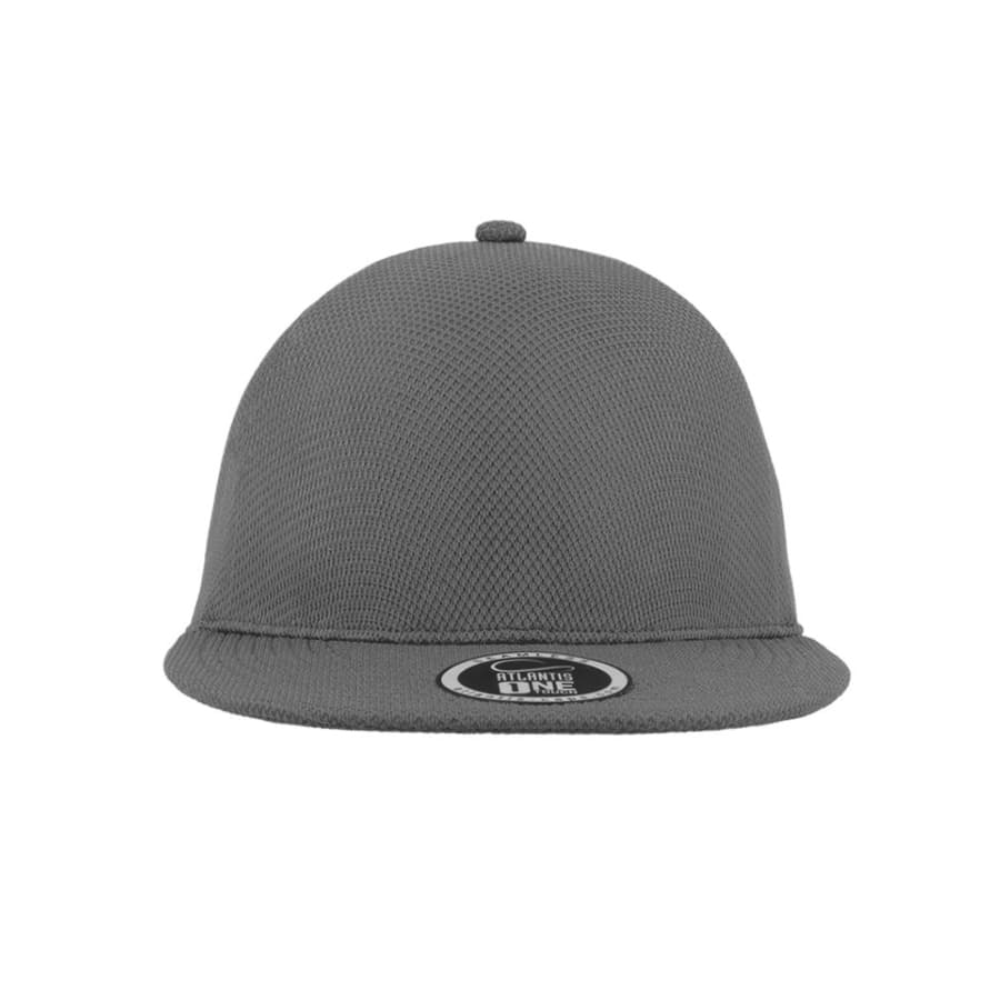Бейсболка SNAP ONE, без панелей, швов и застежки, серый-4