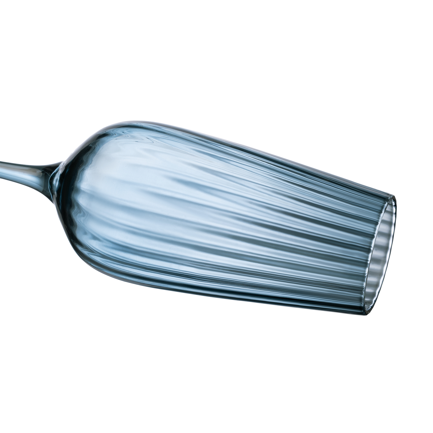 Бокал для шампанского Toscana, синий-2