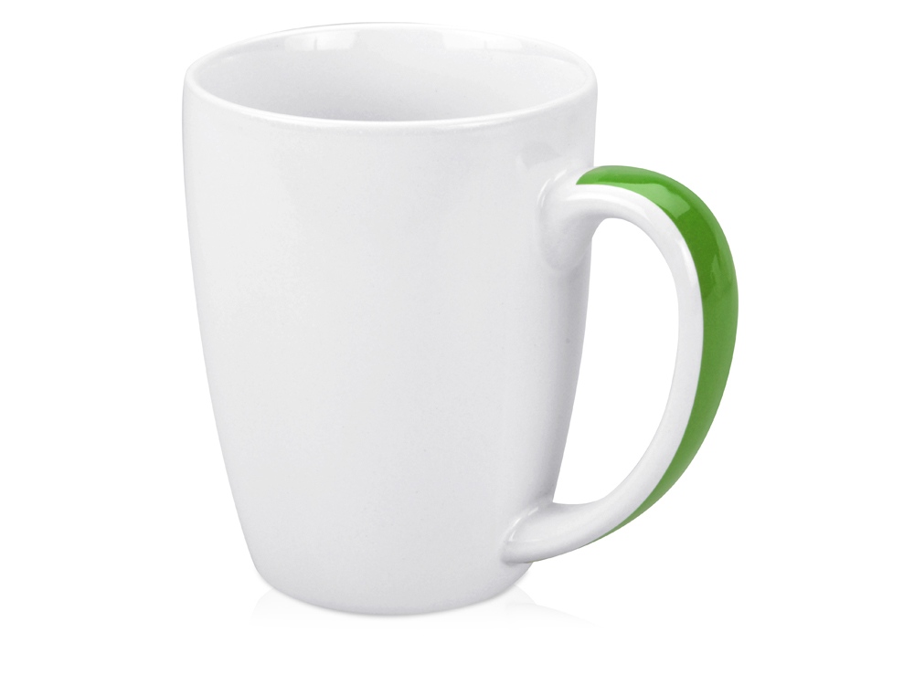 Кружка Good Day 320мл, белый/зеленый-0