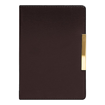 Ежедневник City Moderna Pristine А5, Коричневый / золотой-1