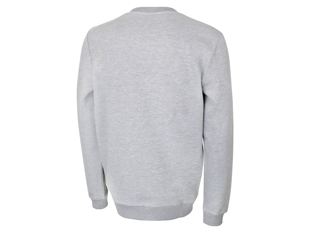 Свитшот Motion унисекс с начесом, серый меланж-1