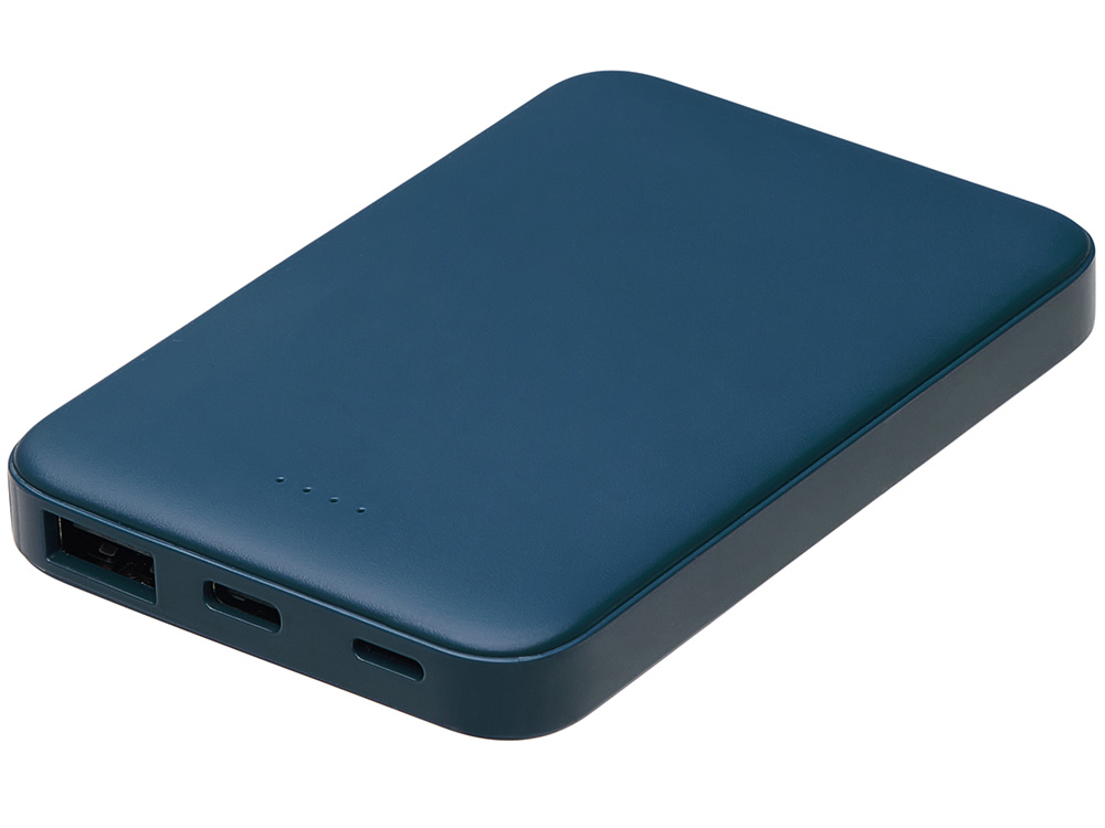 Внешний аккумулятор Simp, 5000 мАч, темно-синий-2