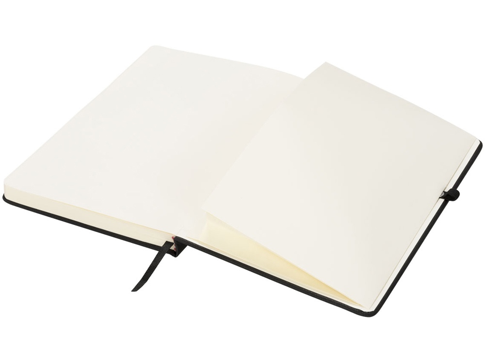 Блокнот Rivista среднего размера, черный-3