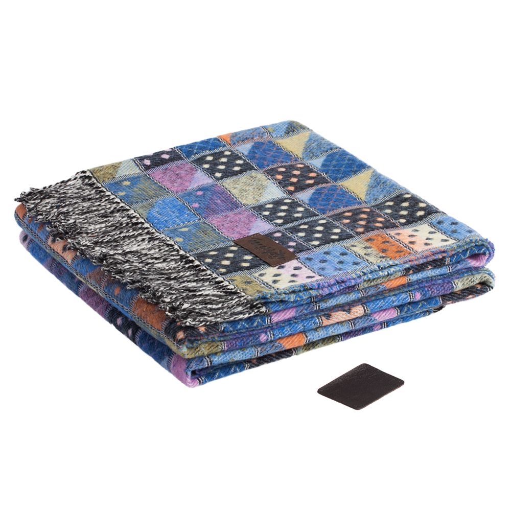 Плед Illinois, синий-0