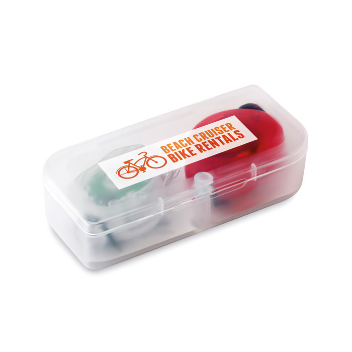 2 фонарика для велосипеда, многоцветный-2