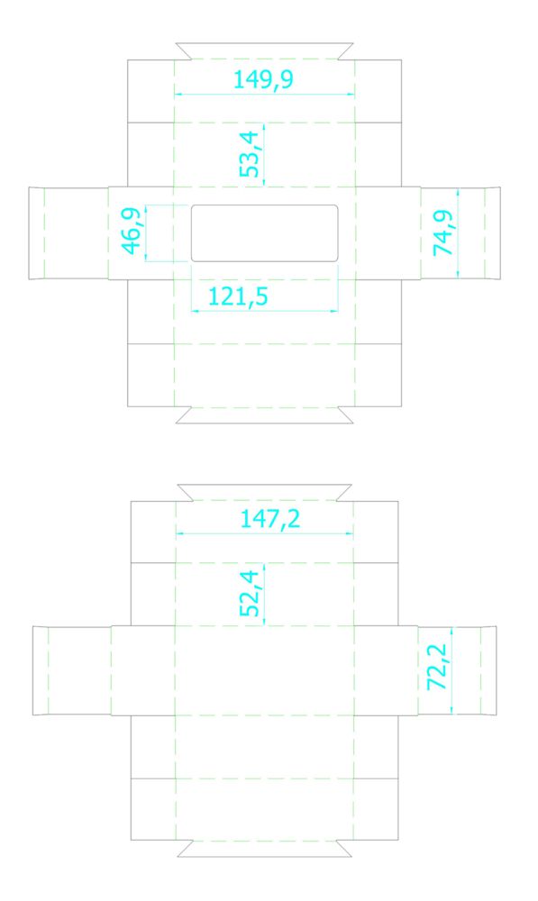 Коробка с окном Vindu, малая-3