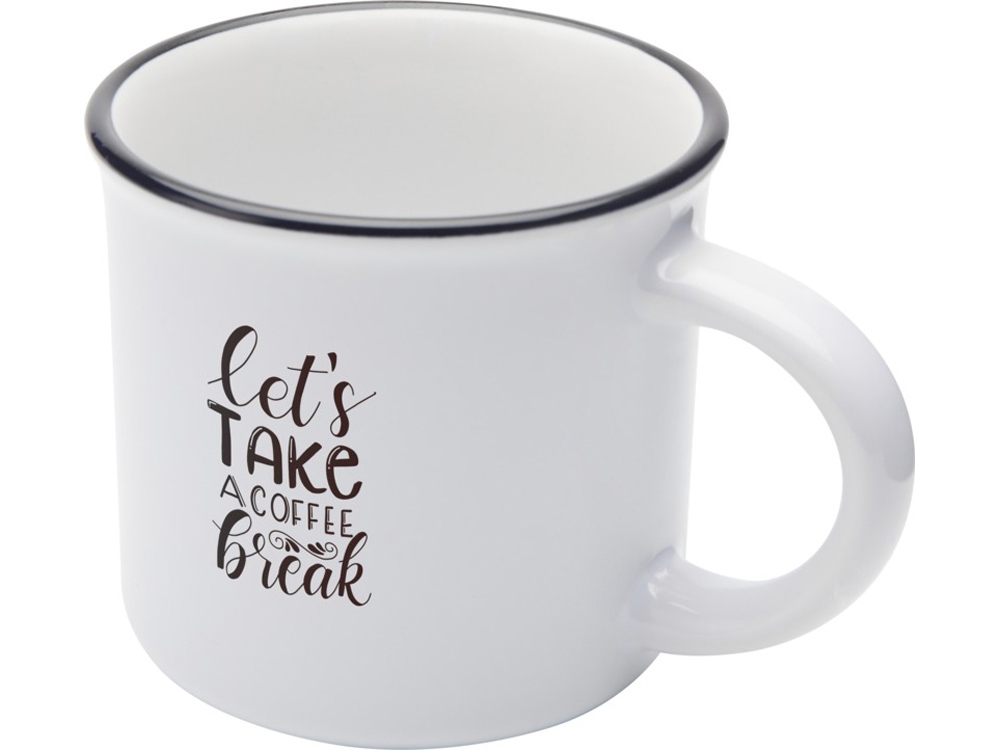 Bari керамическая кружка объемом 240 мл, белый-3