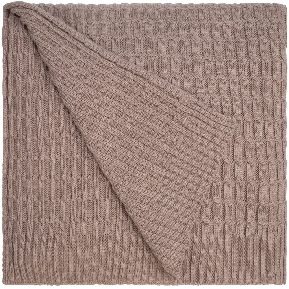 Плед Slumberland, бежевый меланж-2