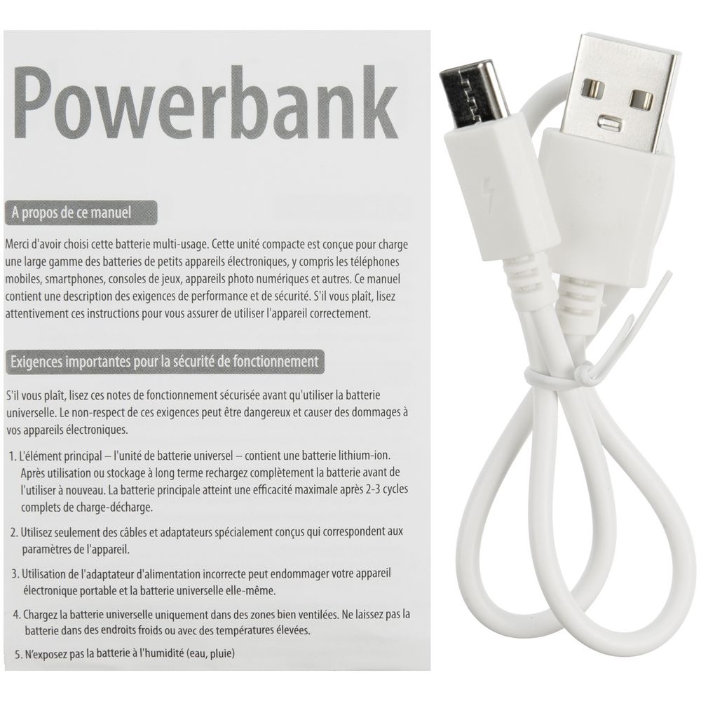 Универсальный магнитный аккумулятор Feel Motion, 5000 мАч, темно-синий-5