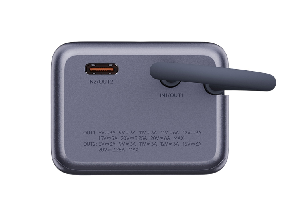 Внешний аккумулятор со встроенным кабелем Xiaomi 165W Power Bank 10000mAh (Integrated Cable) GL-3