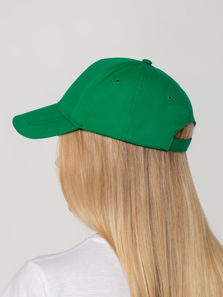 Бейсболка Convention, темно-зеленая-4