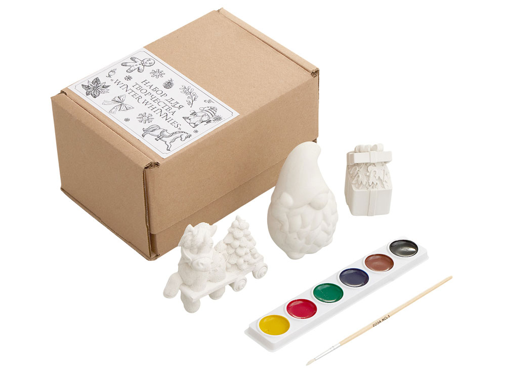 Набор для творчества из гипса Winter Whinnies-0