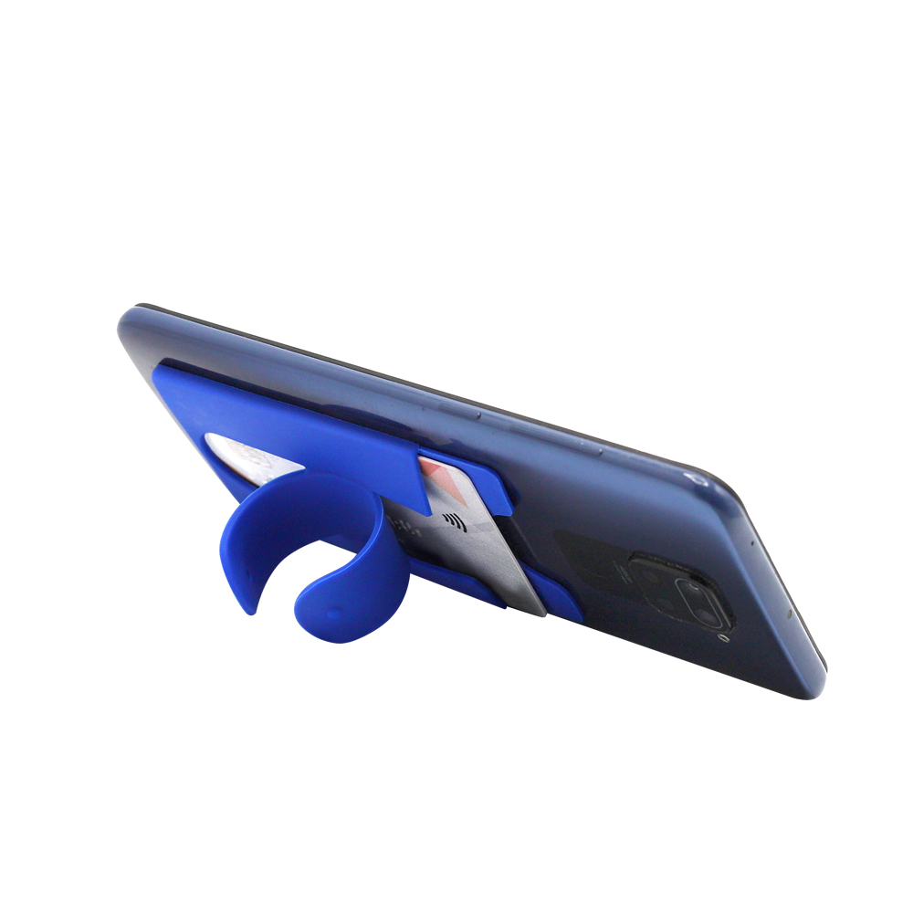 Держатель карт на телефоне Skat, Синий-4