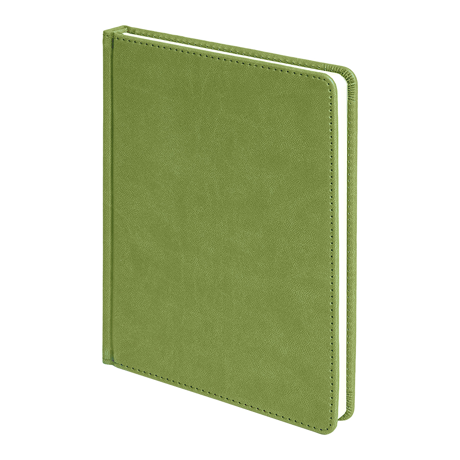 Ежедневник недатированный Bliss,  формат А5, в линейку, оливковый-0