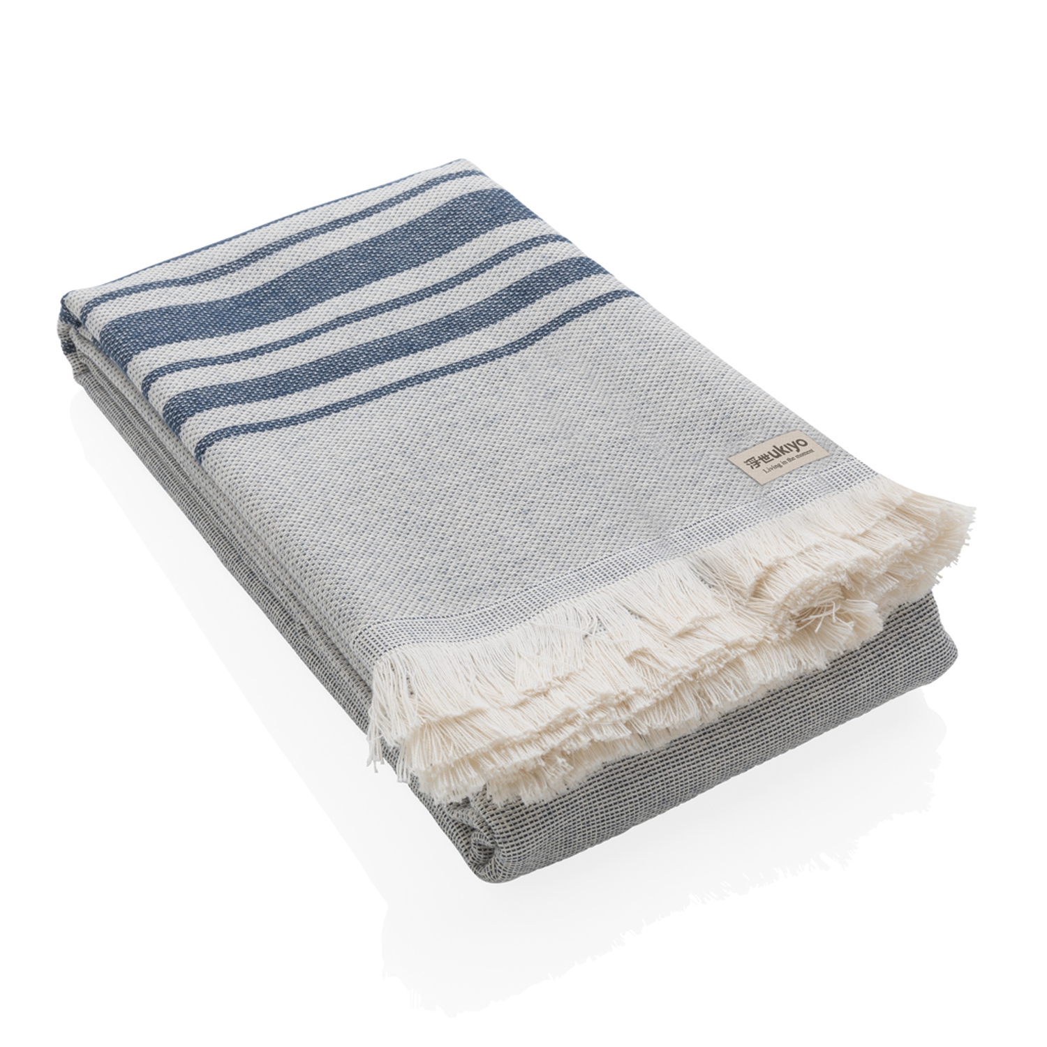Накидка Ukiyo Yumiko из переработанного хлопка AWARE™, 100x180 см-1