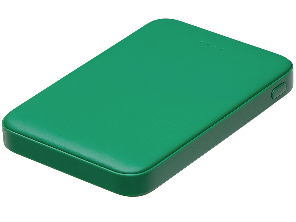 Внешний аккумулятор Simp, 5000 мАч, зеленый-3