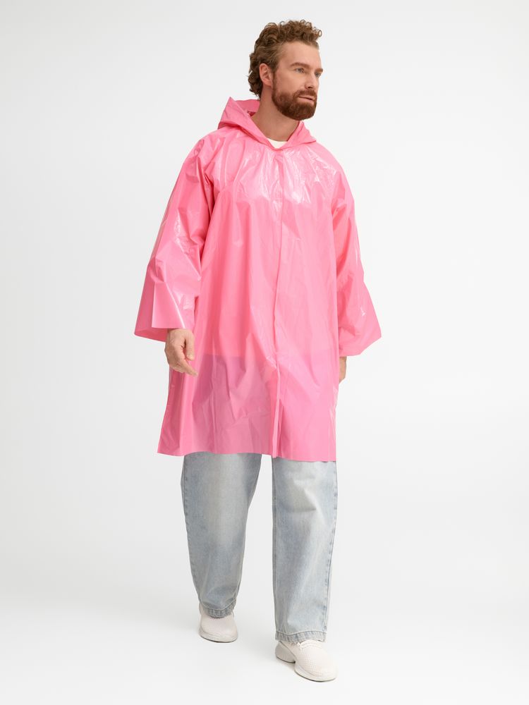 Дождевик-плащ CloudTime с печатью в один цвет на заказ-6