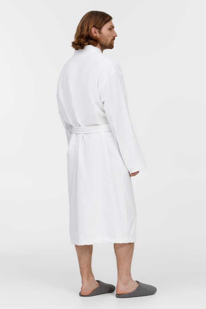 Халат махровый Aeris, белый-4