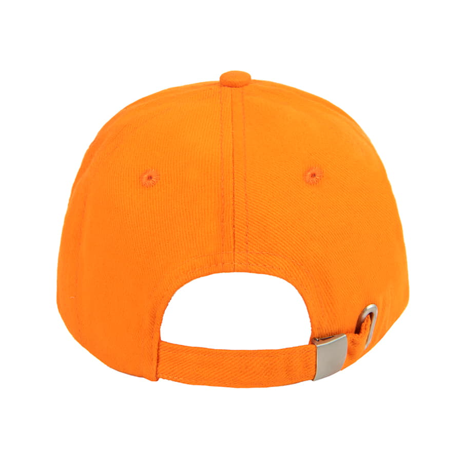 Бейсболка PREMIUM S, 5 клиньев, металлическая застежка, оранжевый-4