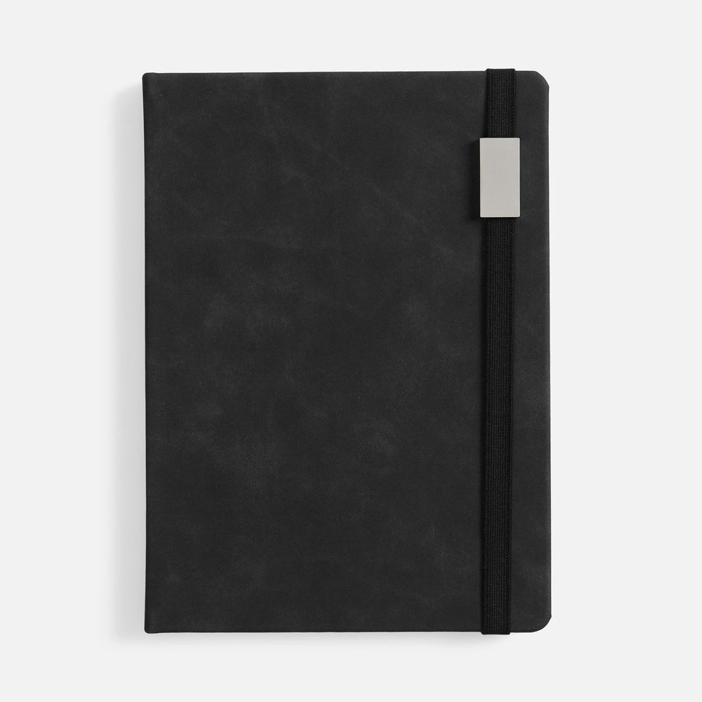 Ежедневник Urban Metal, недатированный, черный-1