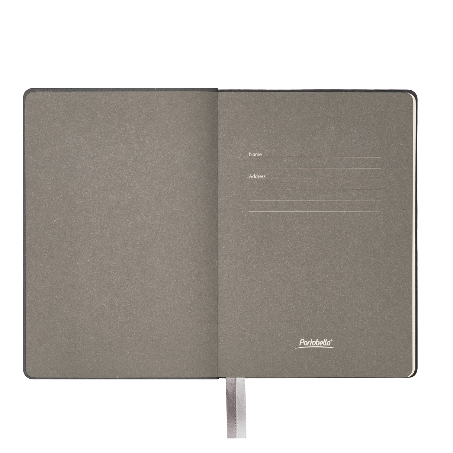 Ежедневник Moon river недатированный, серый-4