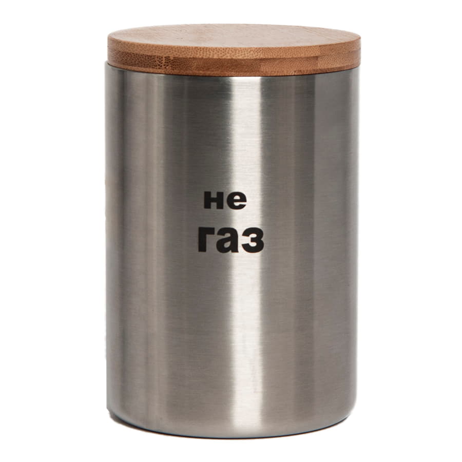 Термокружка BAMBOO с крышкой, 350мл, серебристый-3