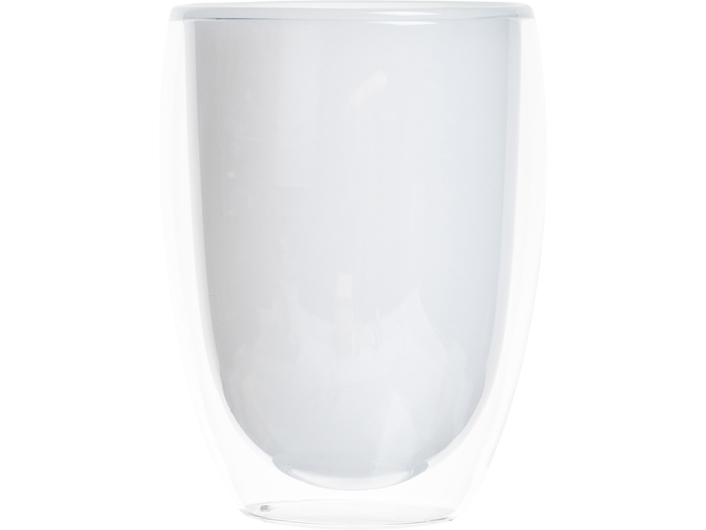 Стакан с двойными стенками, белый внутри-2